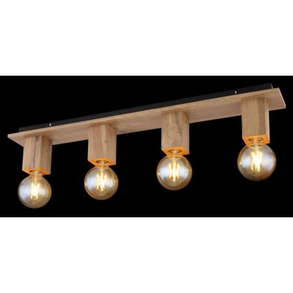 Globo 15655-4D - Iluminação de teto ERNA 4xE27/60W/230V