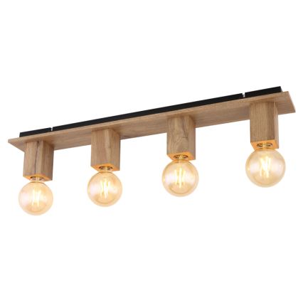 Globo 15655-4D - Iluminação de teto ERNA 4xE27/60W/230V