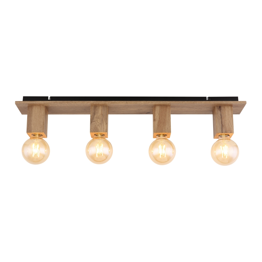 Globo 15655-4D - Iluminação de teto ERNA 4xE27/60W/230V