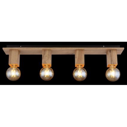 Globo 15655-4D - Iluminação de teto ERNA 4xE27/60W/230V