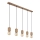 Globo 15655-5H - Candeeiro suspenso ERNA 5xE27/60W/230V