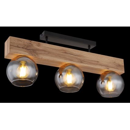 Globo - Candelabro integrado 3xE27/40W/230V