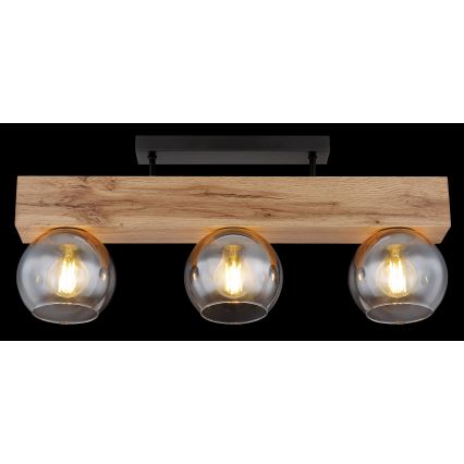 Globo - Candelabro integrado 3xE27/40W/230V