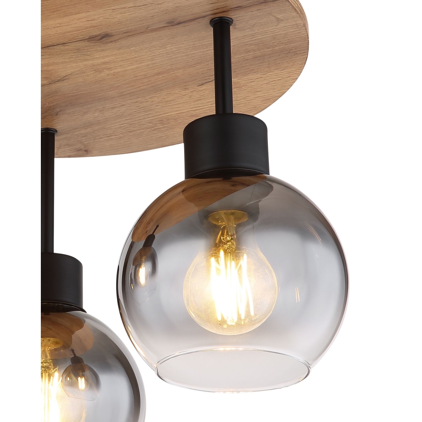 Globo - Candelabro integrado 3xE27/40W/230V
