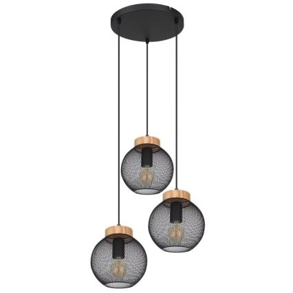 Globo - Candelabro suspenso 3xE27/60W/230V