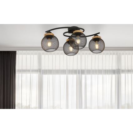 Globo - Candelabro montado à superfície 4xE27/60W/230V