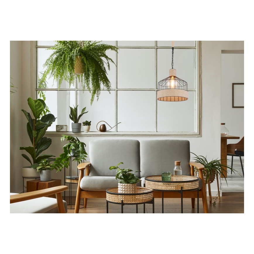 Globo - Candelabro suspenso 1xE27/60W/230V