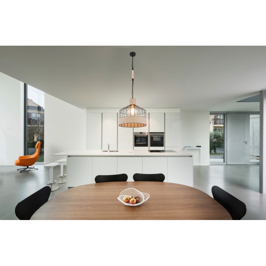 Globo - Candelabro suspenso 1xE27/60W/230V