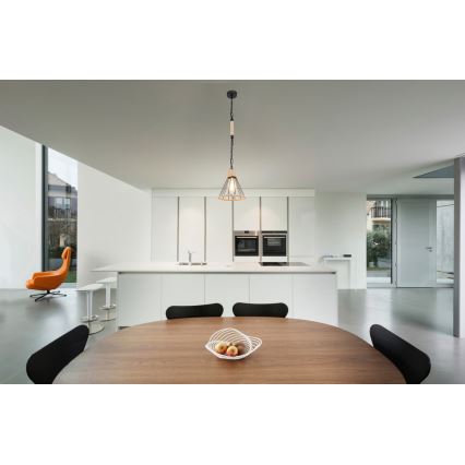 Globo - Candelabro suspenso 1xE27/60W/230V