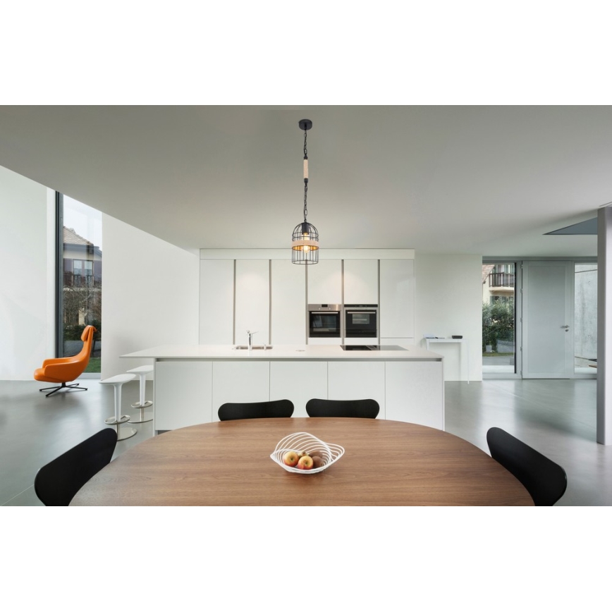 Globo - Candelabro suspenso 1xE27/60W/230V
