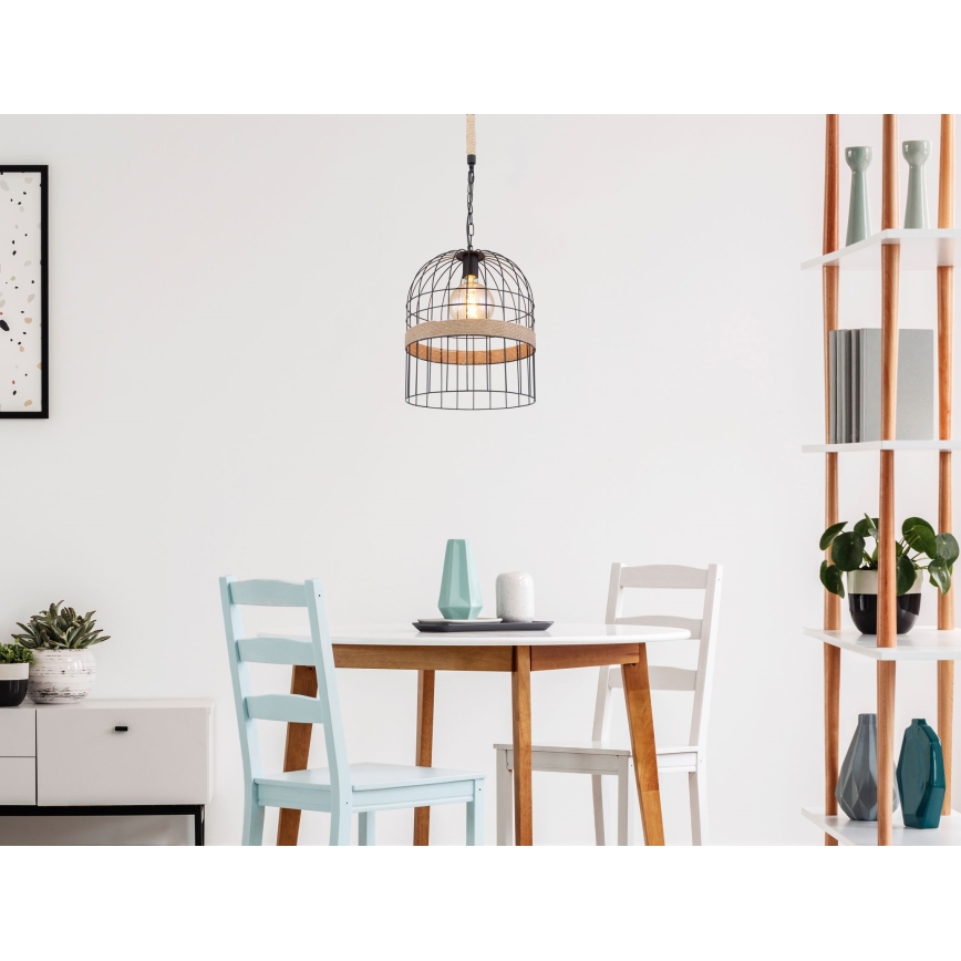 Globo - Candelabro suspenso 1xE27/60W/230V