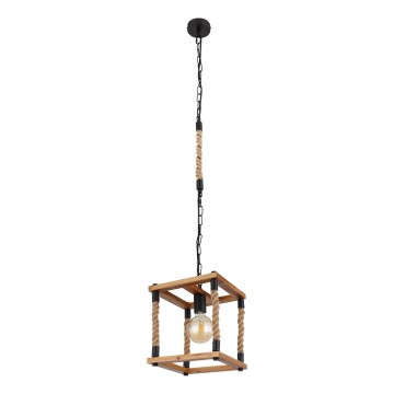 Globo 15691H - Candeeiro suspenso VERNON 1xE27/60W/230V