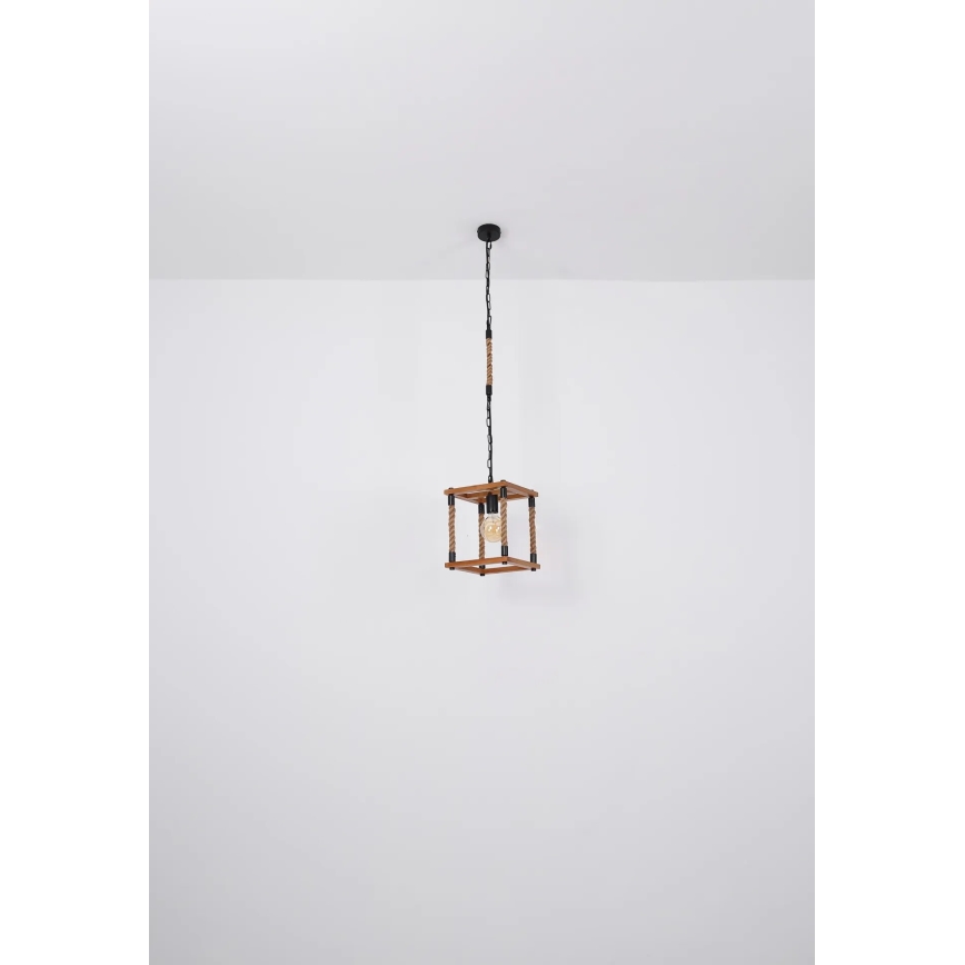 Globo 15691H - Candeeiro suspenso VERNON 1xE27/60W/230V