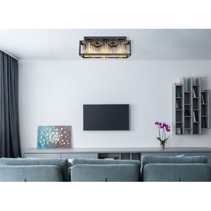 Globo - Plafonier fix cu 3xE27/40W/230V