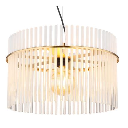 Globo - Candeeiro suspenso 1xE27/60W/230V diâmetro 40 cm dourado