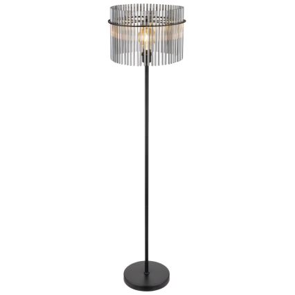 Globo - Candeeiro de chão 1xE27/60W/230V preto