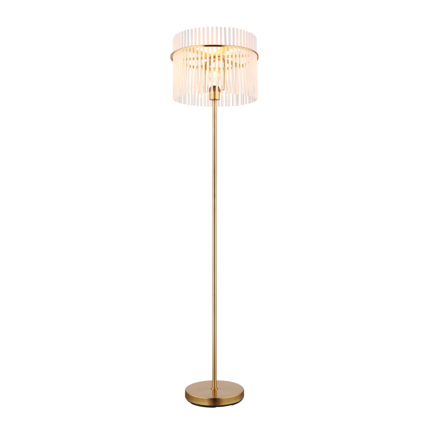 Globo - Candeeiro de chão 1xE27/60W/230V dourado