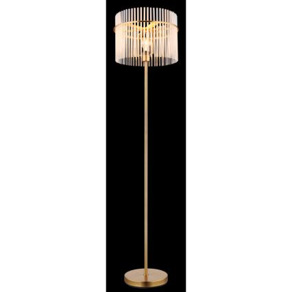 Globo - Candeeiro de chão 1xE27/60W/230V dourado