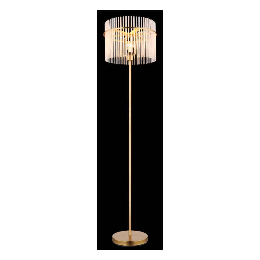 Globo - Candeeiro de chão 1xE27/60W/230V dourado
