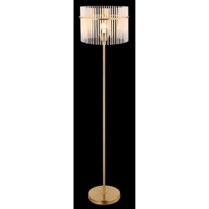 Globo - Candeeiro de chão 1xE27/60W/230V dourado