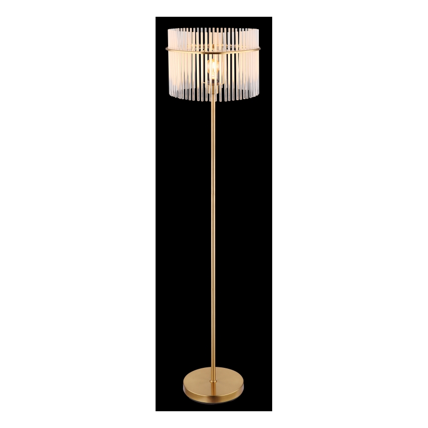 Globo - Candeeiro de chão 1xE27/60W/230V dourado