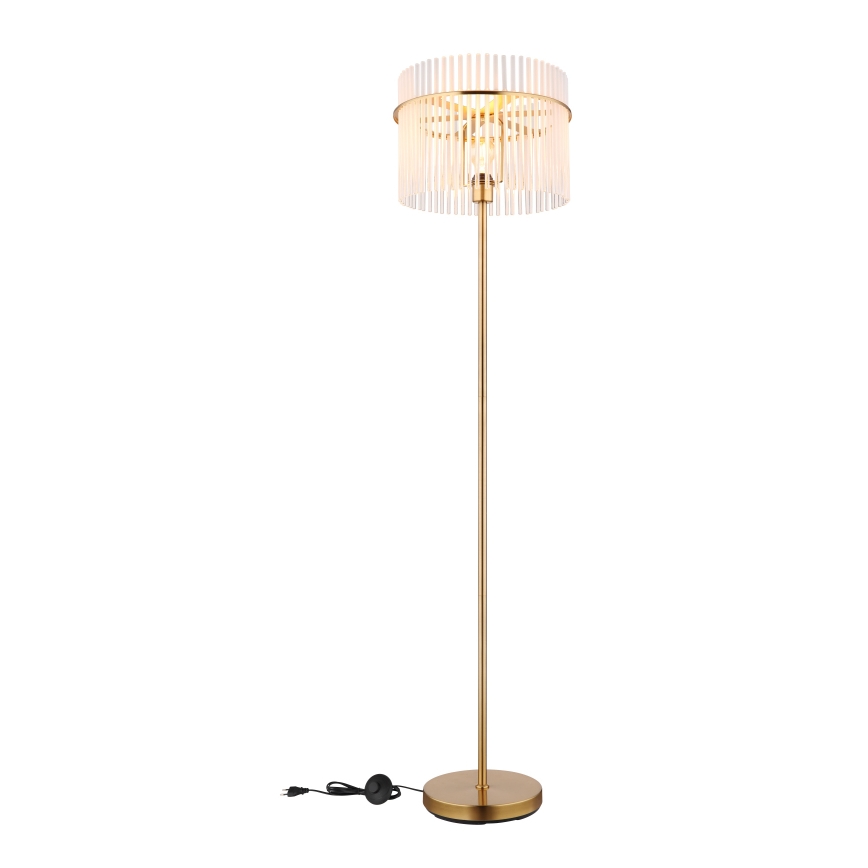 Globo - Candeeiro de chão 1xE27/60W/230V dourado