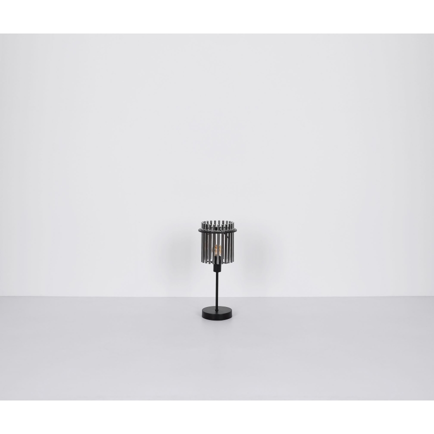 Globo - Candeeiro de mesa 1xE14/40W/230V diâmetro 15 cm preto