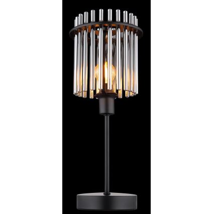 Globo - Candeeiro de mesa 1xE14/40W/230V diâmetro 15 cm preto