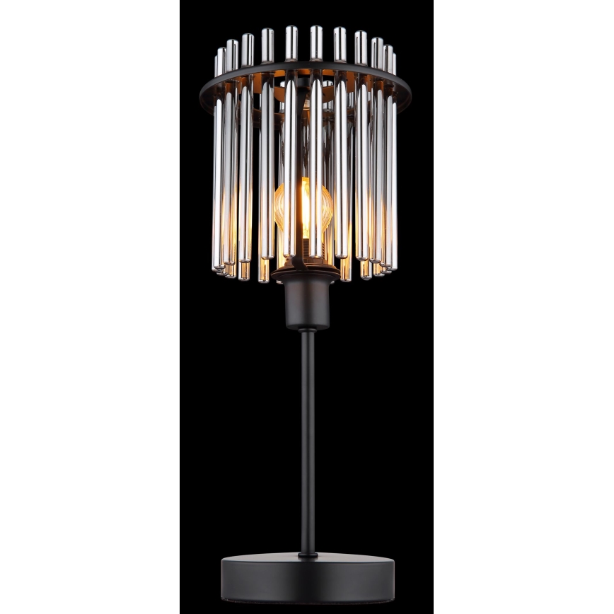 Globo - Candeeiro de mesa 1xE14/40W/230V diâmetro 15 cm preto