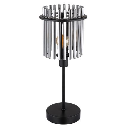 Globo - Candeeiro de mesa 1xE14/40W/230V diâmetro 15 cm preto