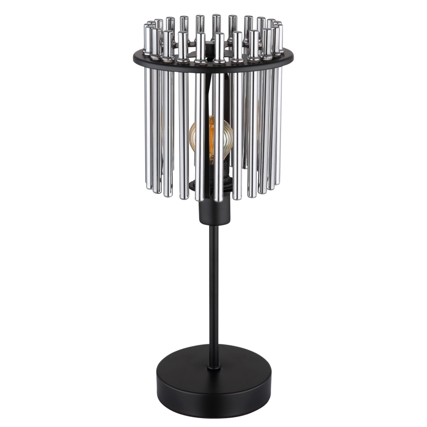 Globo - Candeeiro de mesa 1xE14/40W/230V diâmetro 15 cm preto