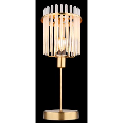 Globo - Candeeiro de mesa 1xE14/40W/230V diâmetro 15 cm dourado