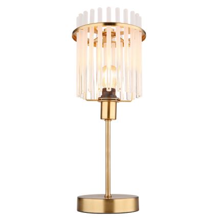 Globo - Candeeiro de mesa 1xE14/40W/230V diâmetro 15 cm dourado