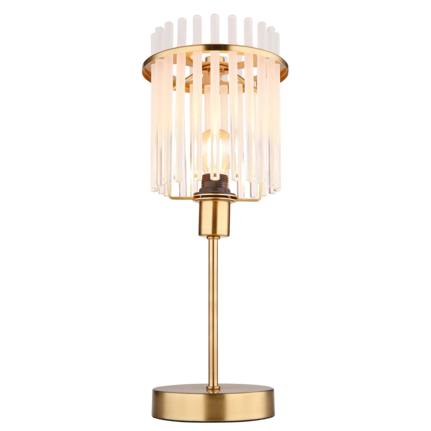 Globo - Candeeiro de mesa 1xE14/40W/230V diâmetro 15 cm dourado