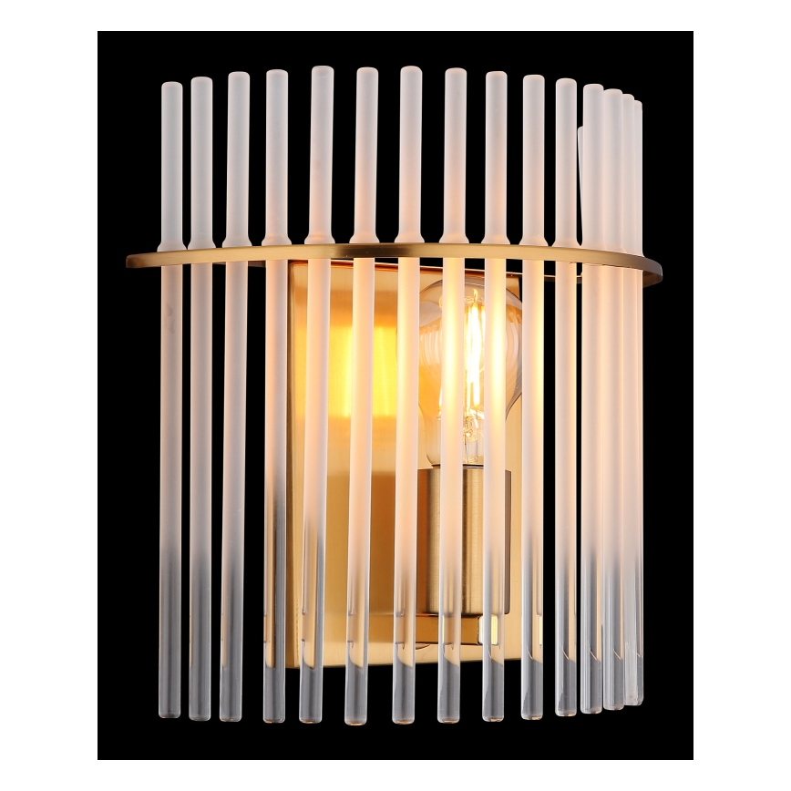 Globo - Iluminação de parede 1xE27/60W/230V dourado