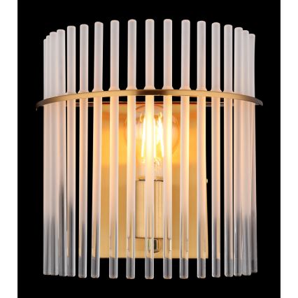 Globo - Iluminação de parede 1xE27/60W/230V dourado