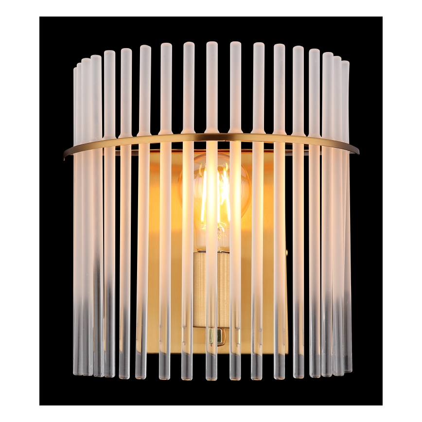Globo - Iluminação de parede 1xE27/60W/230V dourado