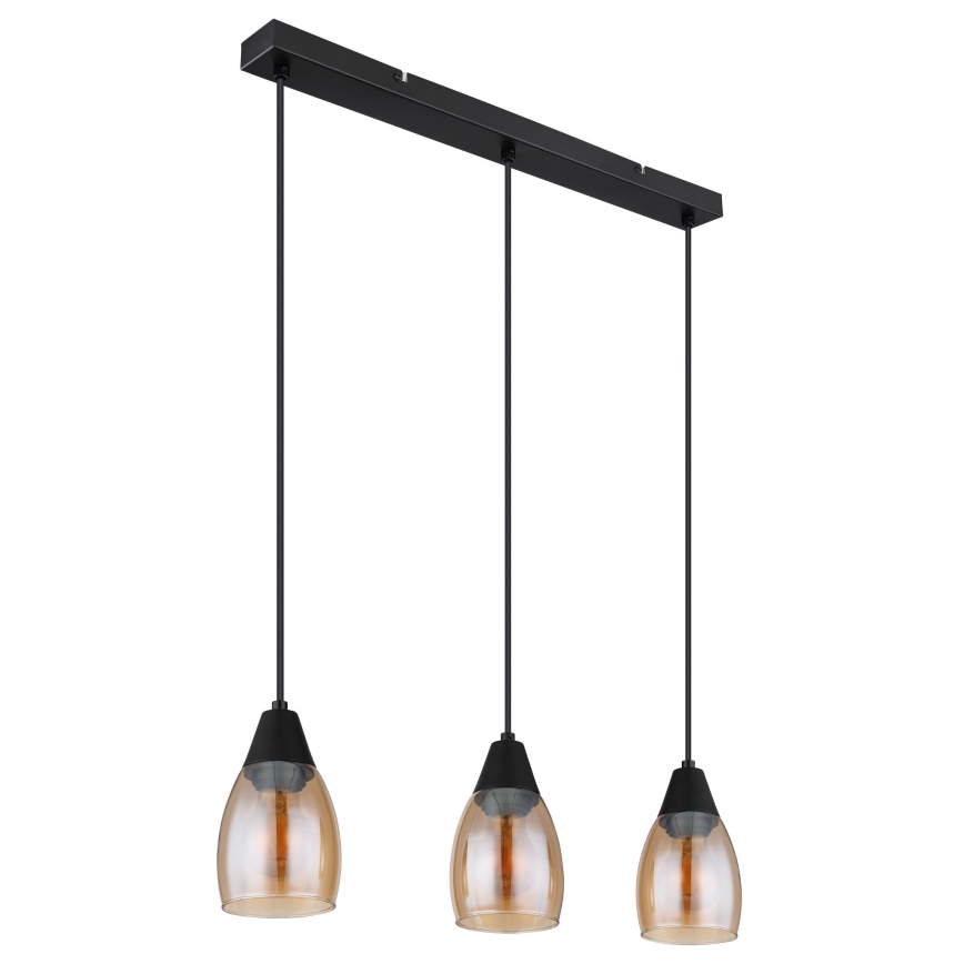 Globo - Candelabro suspenso 3xE27/15W/230V