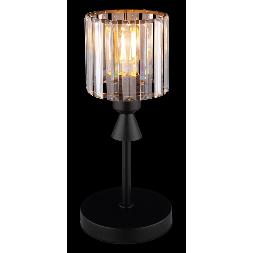 Globo - Candeeiro de mesa 1xE27/60W/230V diâmetro 15 cm preto