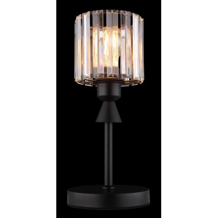 Globo - Candeeiro de mesa 1xE27/60W/230V diâmetro 15 cm preto