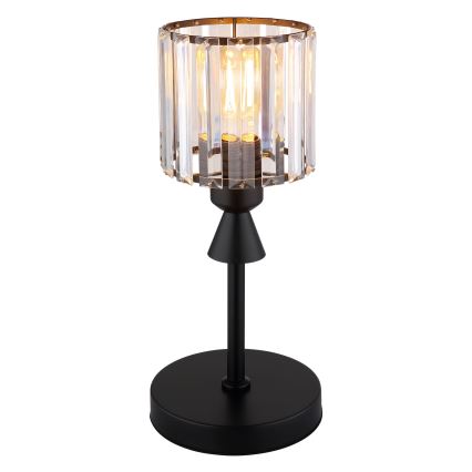 Globo - Candeeiro de mesa 1xE27/60W/230V diâmetro 15 cm preto
