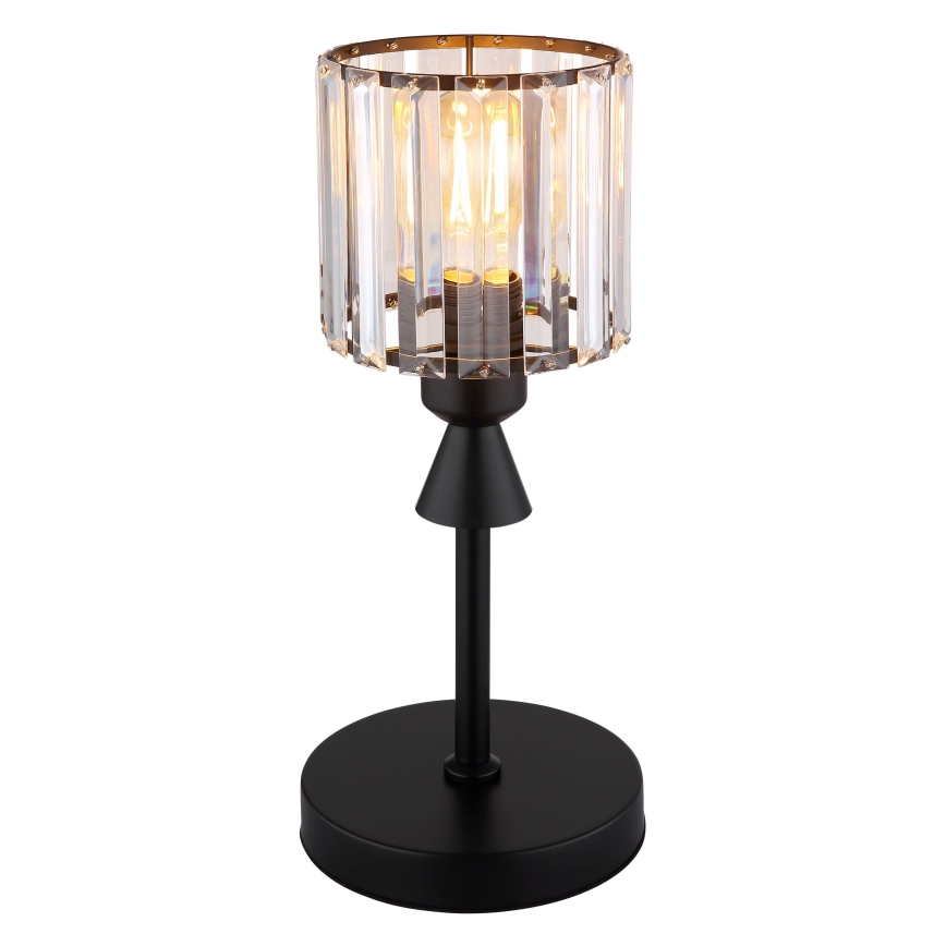 Globo - Candeeiro de mesa 1xE27/60W/230V diâmetro 15 cm preto