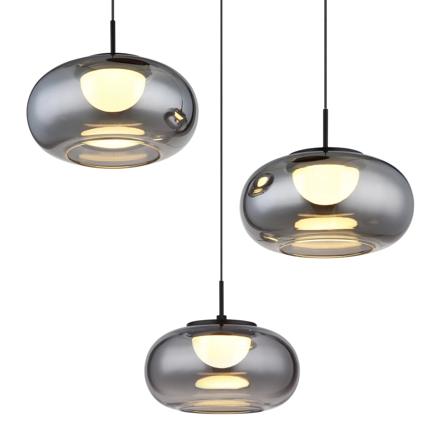 Globo - Candeeiro suspenso LED 3xLED/6W/230V