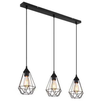 Globo - Candeeiro suspenso 3xE27/60W/230V
