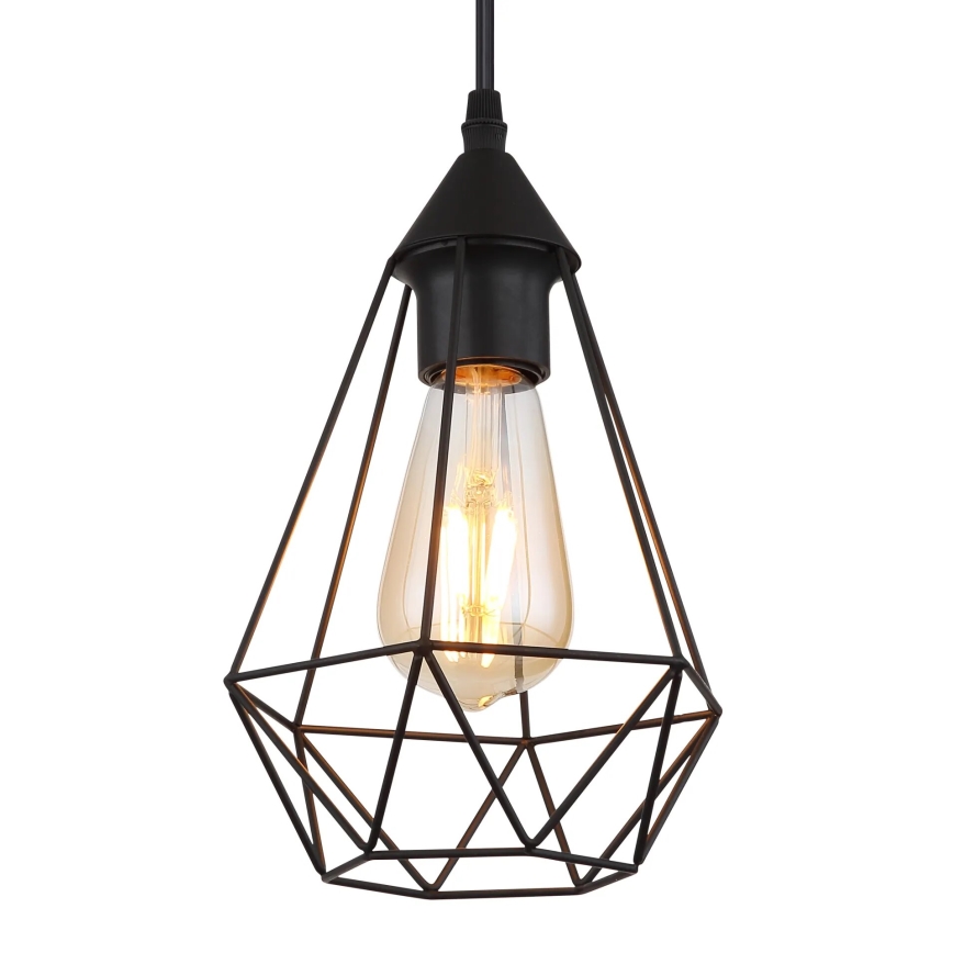 Globo - Candeeiro suspenso 1xE27/60W/230V diâmetro 17 cm