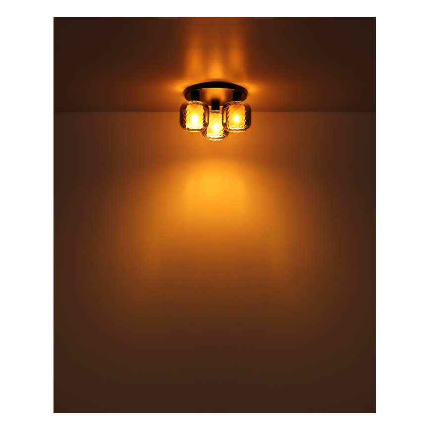 Globo - Iluminação de teto 3xE27/25W/230V diâmetro 37 cm