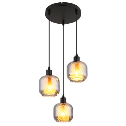 Globo - Candeeiro suspenso 3xE27/25W/230V