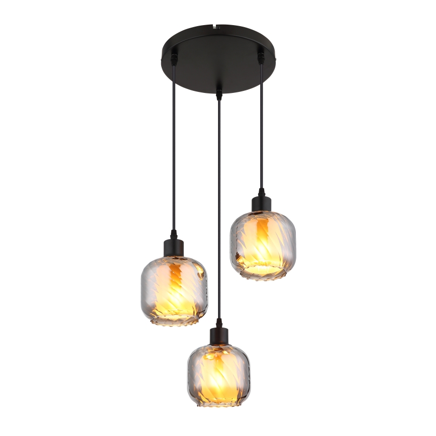 Globo - Candeeiro suspenso 3xE27/25W/230V