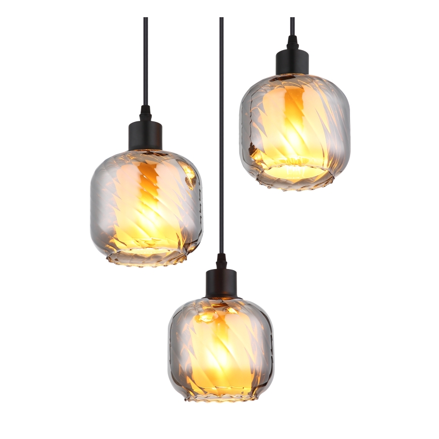 Globo - Candeeiro suspenso 3xE27/25W/230V