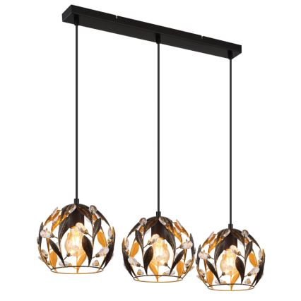 Globo - Candeeiro suspenso 3xE27/40W/230V